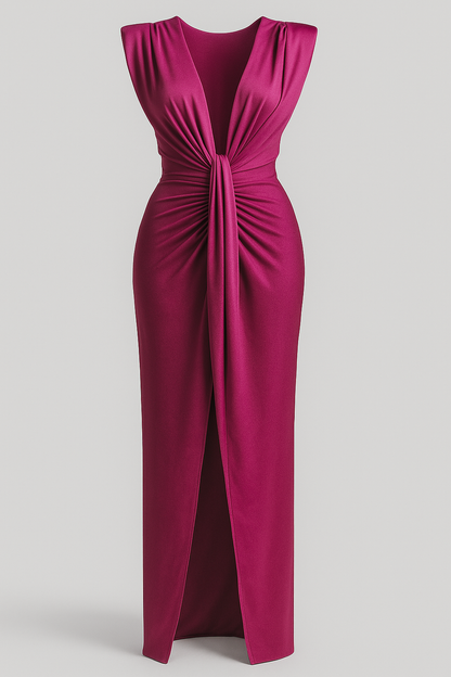 Martha | Damenkleid aus Glänzendem Satin