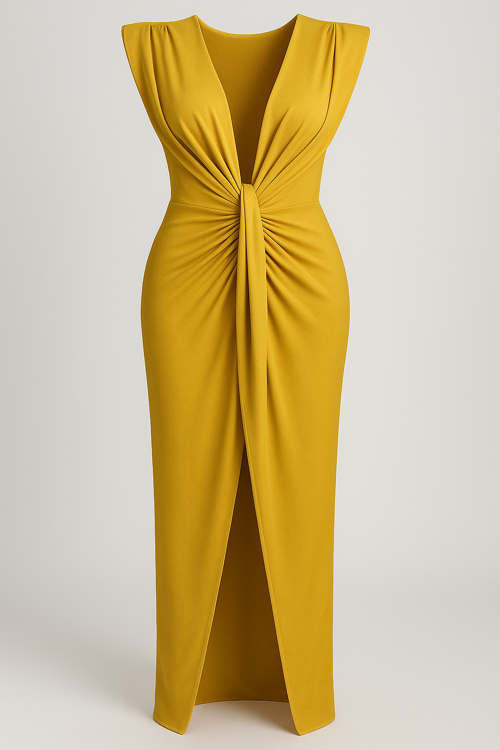 Martha | Damenkleid aus Glänzendem Satin