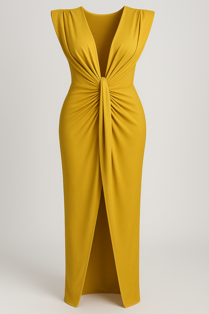 Martha | Damenkleid aus Glänzendem Satin