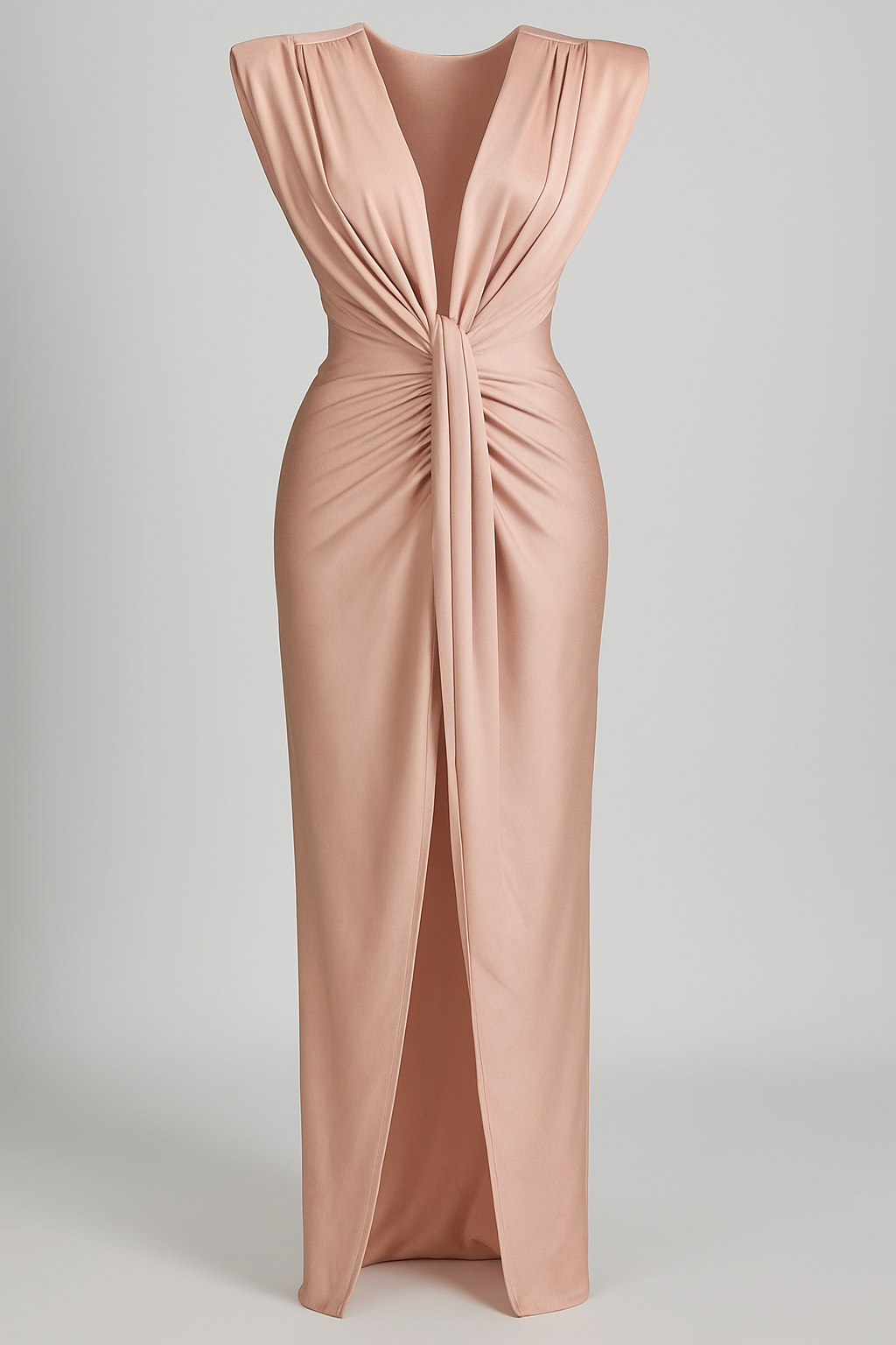 Martha | Damenkleid aus Glänzendem Satin