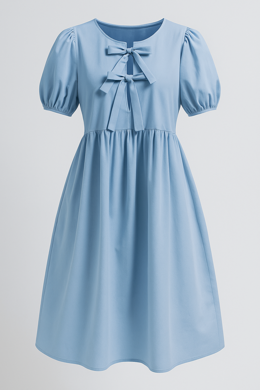 Loretta | Damenkleid mit Puffärmeln