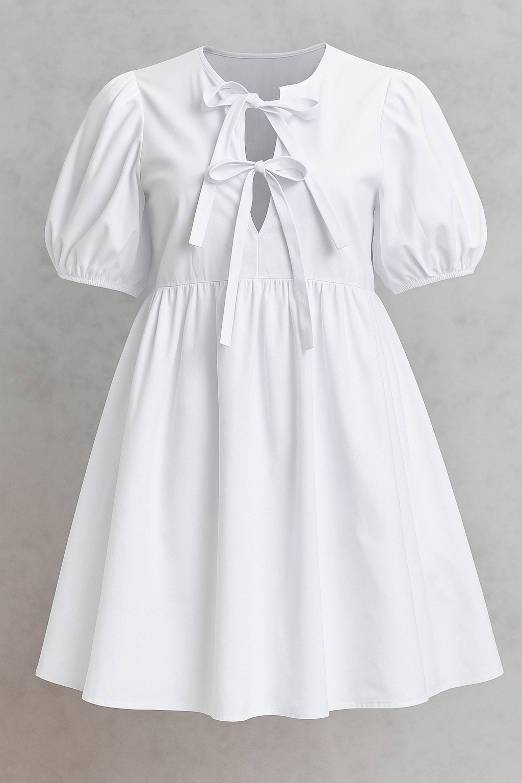 Loretta | Damenkleid mit Puffärmeln