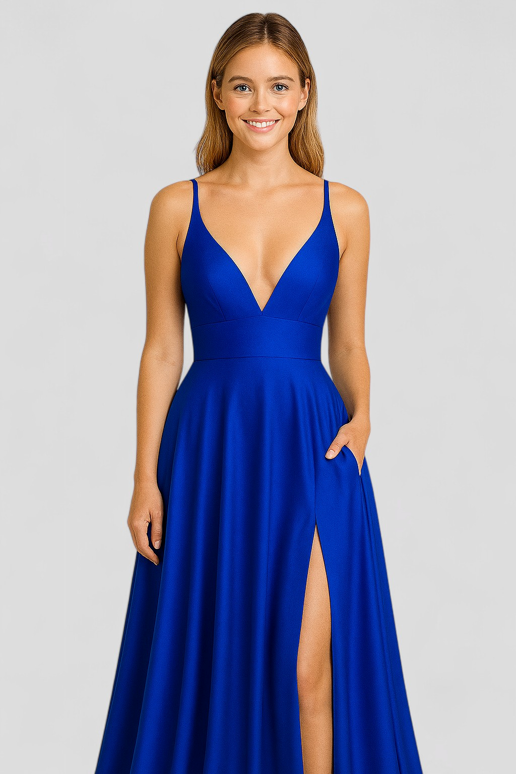 Camellia | Damenkleid mit V-Ausschnitt