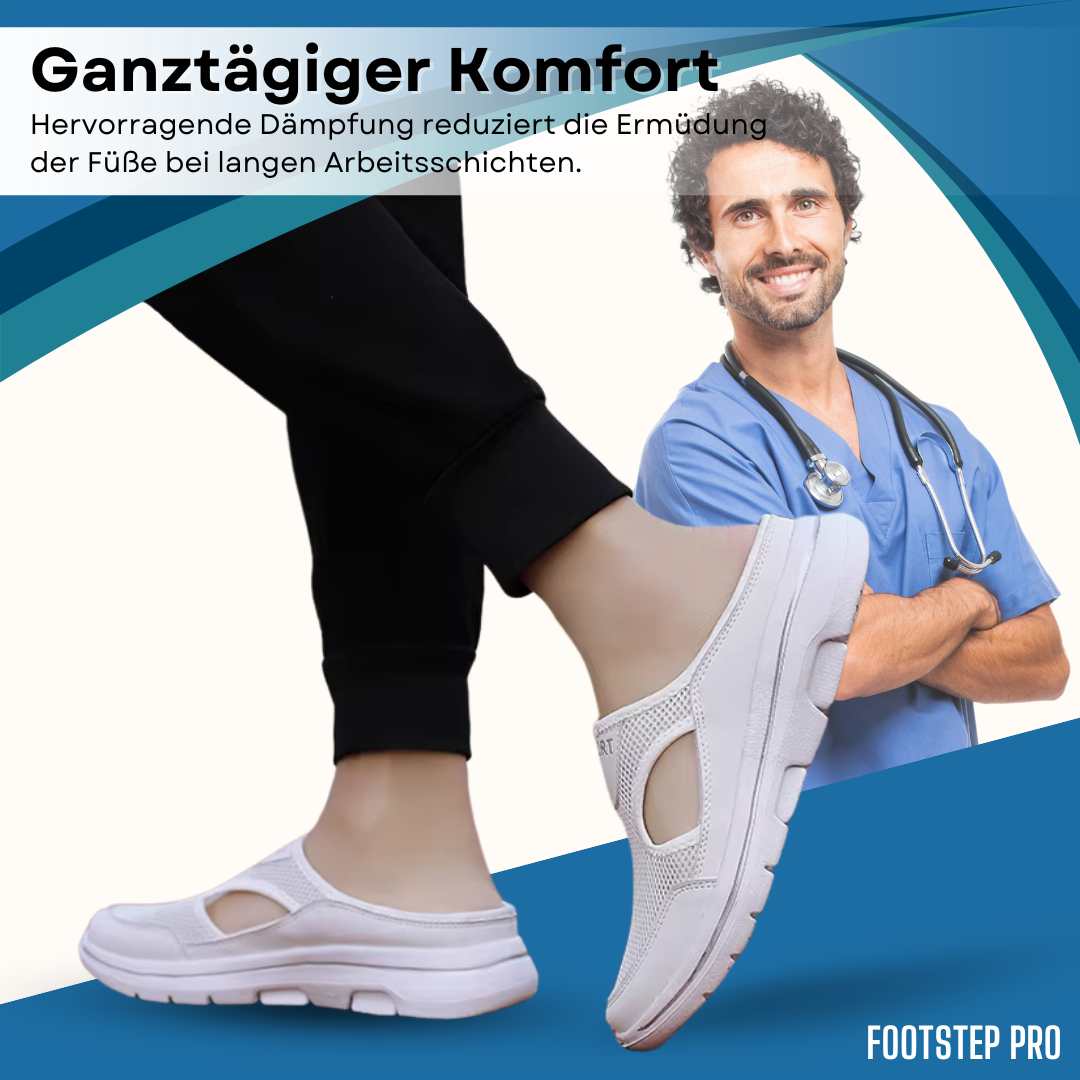 Footstep Pro - ergonomische & rutschfeste Komfortschuhe (2025)