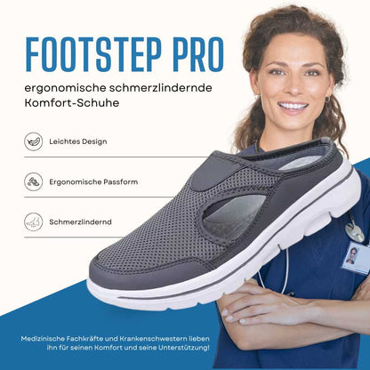 Footstep Pro - ergonomische & rutschfeste Komfortschuhe (2025)