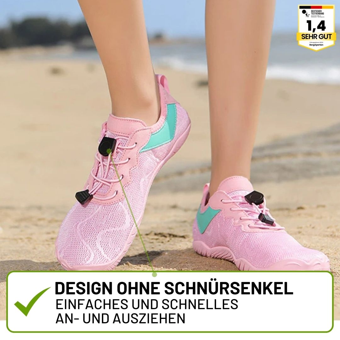 FreeStep - ergonomische, schmerzlindernde & wasserdichte Barfußschuhe
