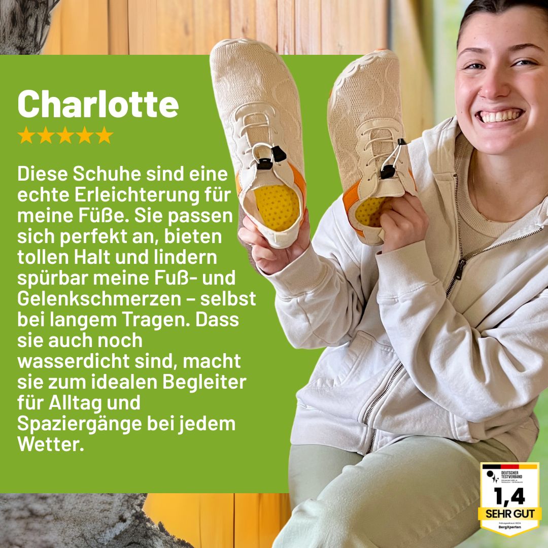 FreeStep  – Gesunde & rutschfeste Barfußschuhe für Entlastung bei Rückenschmerzen & Gelenkproblemen