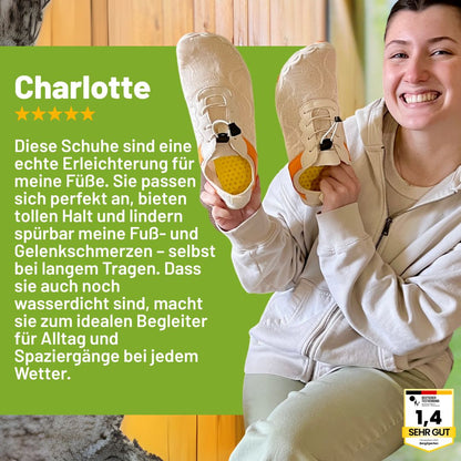 FreeStep  – Gesunde & rutschfeste Barfußschuhe für sicheres, gelenkschonendes Gehen für Senioren