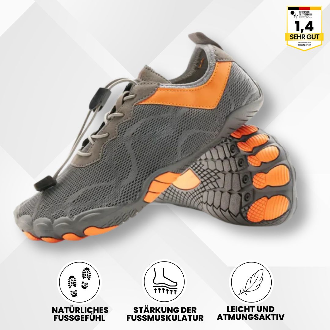 FreeStep  – Gesunde & rutschfeste Barfußschuhe für sicheres, gelenkschonendes Gehen für Senioren