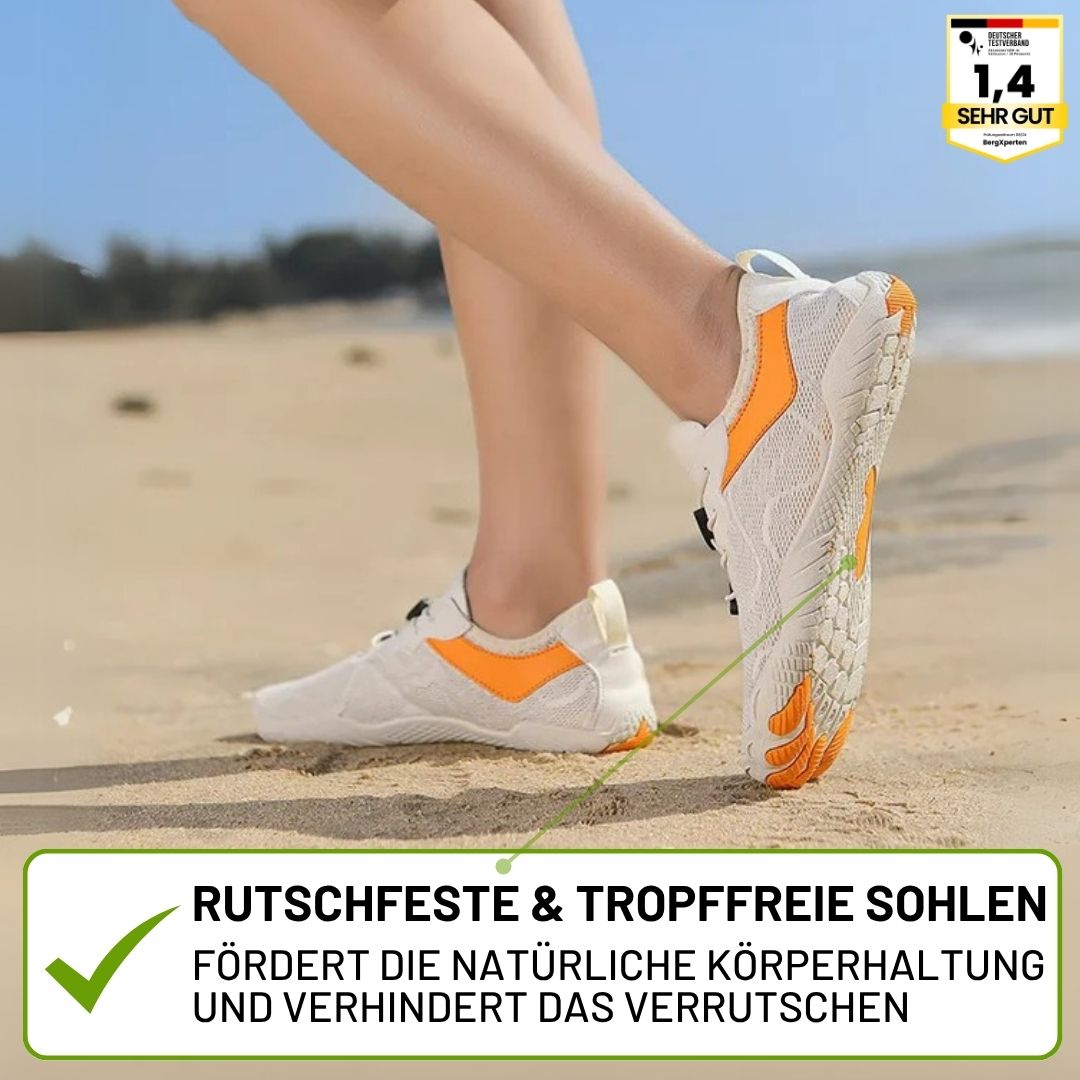 FreeStep  – Gesunde & rutschfeste Barfußschuhe für sicheres, gelenkschonendes Gehen für Senioren