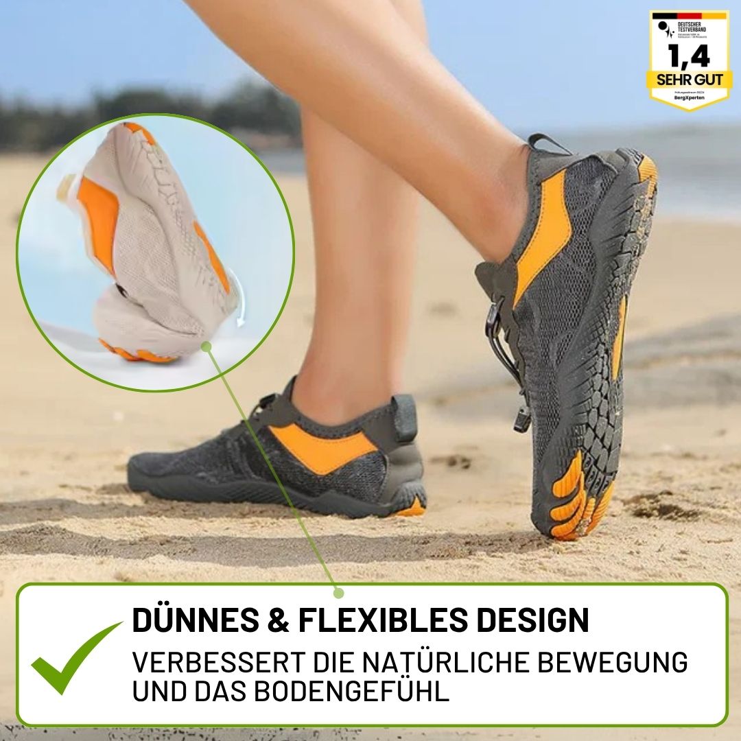 FreeStep  – Gesunde & rutschfeste Barfußschuhe für sicheres, gelenkschonendes Gehen für Senioren