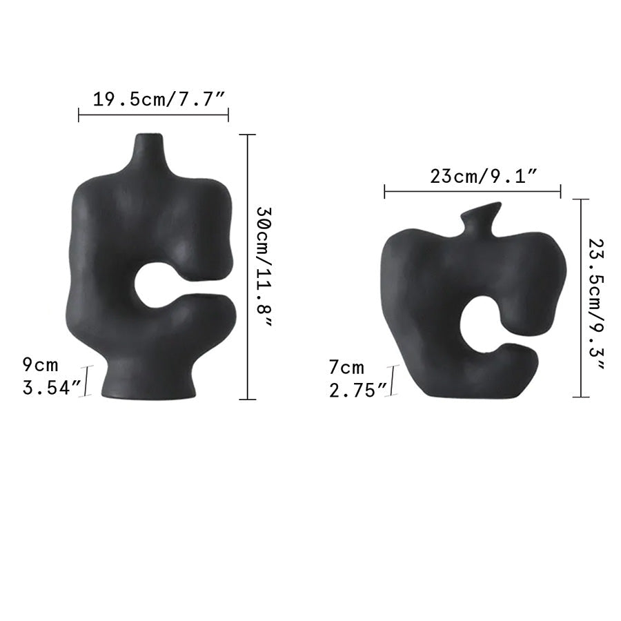 Gala Keramikvasen | Elegante Wohnaccessoires