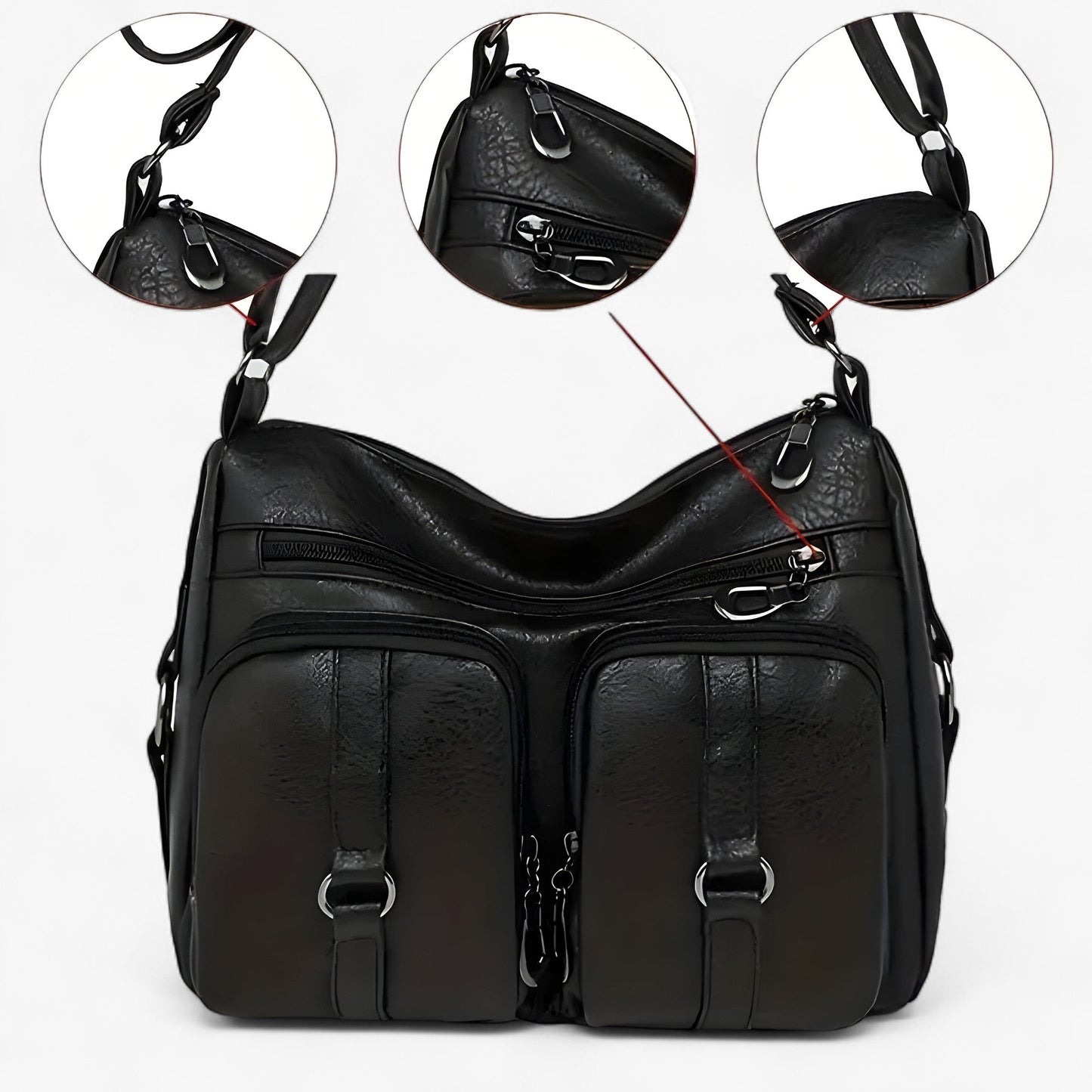 Gwyneth Cargo Tasche | Damenhandtasche mit mehreren Fächern