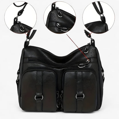 Gwyneth Cargo Tasche | Damenhandtasche mit mehreren Fächern