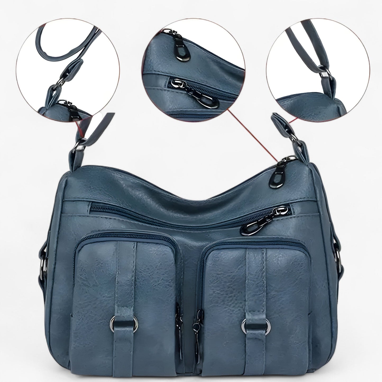 Gwyneth Cargo Tasche | Damenhandtasche mit mehreren Fächern