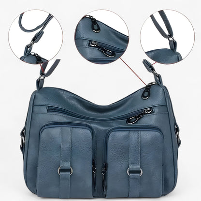 Gwyneth Cargo Tasche | Damenhandtasche mit mehreren Fächern