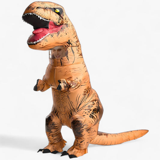 Aufblasbares T-Rex Kostüm - Spaß für Kinder und Erwachsene