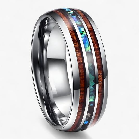 Maui | Natur-Ring aus Kokosnuss – Handgefertigter Inselstil