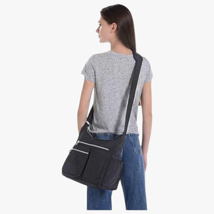 Danna | Sicherheit und Stil – Wasserdichte Schultertasche mit RFID-Blocker