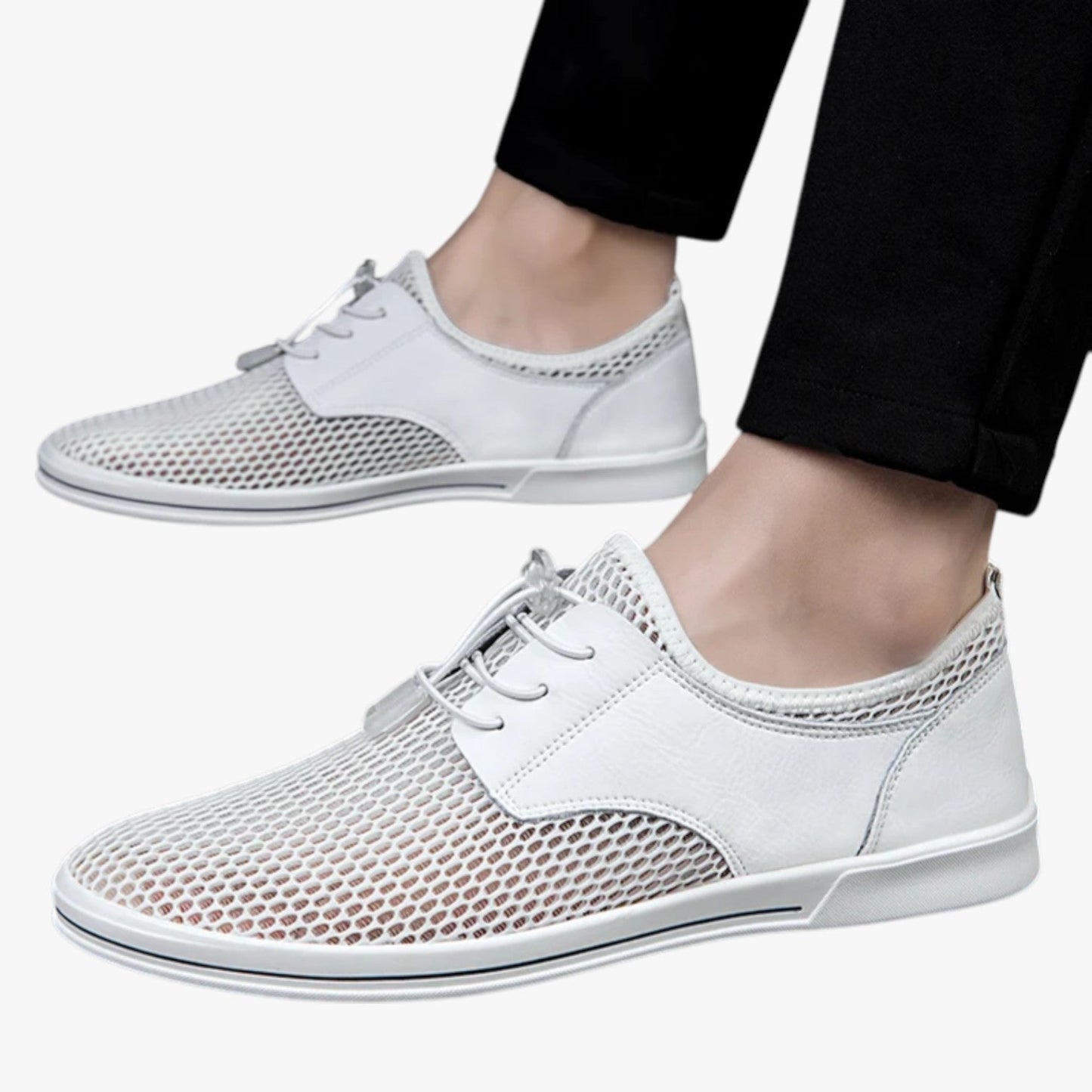 Justin | Herren Sommer_Mokassins Atmungsaktiv, Ultraleicht, Elegant Design