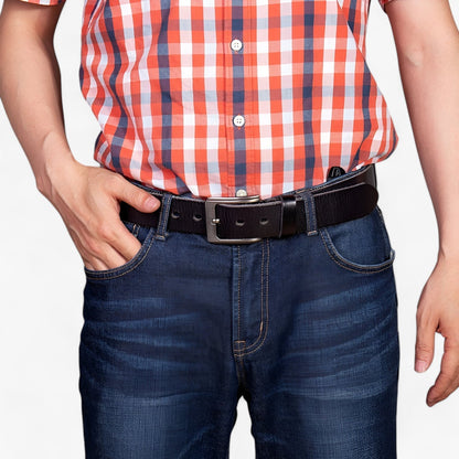 Owen | Luxus Herrengürtel aus echtem Leder – langlebig, stilvoll und bequem