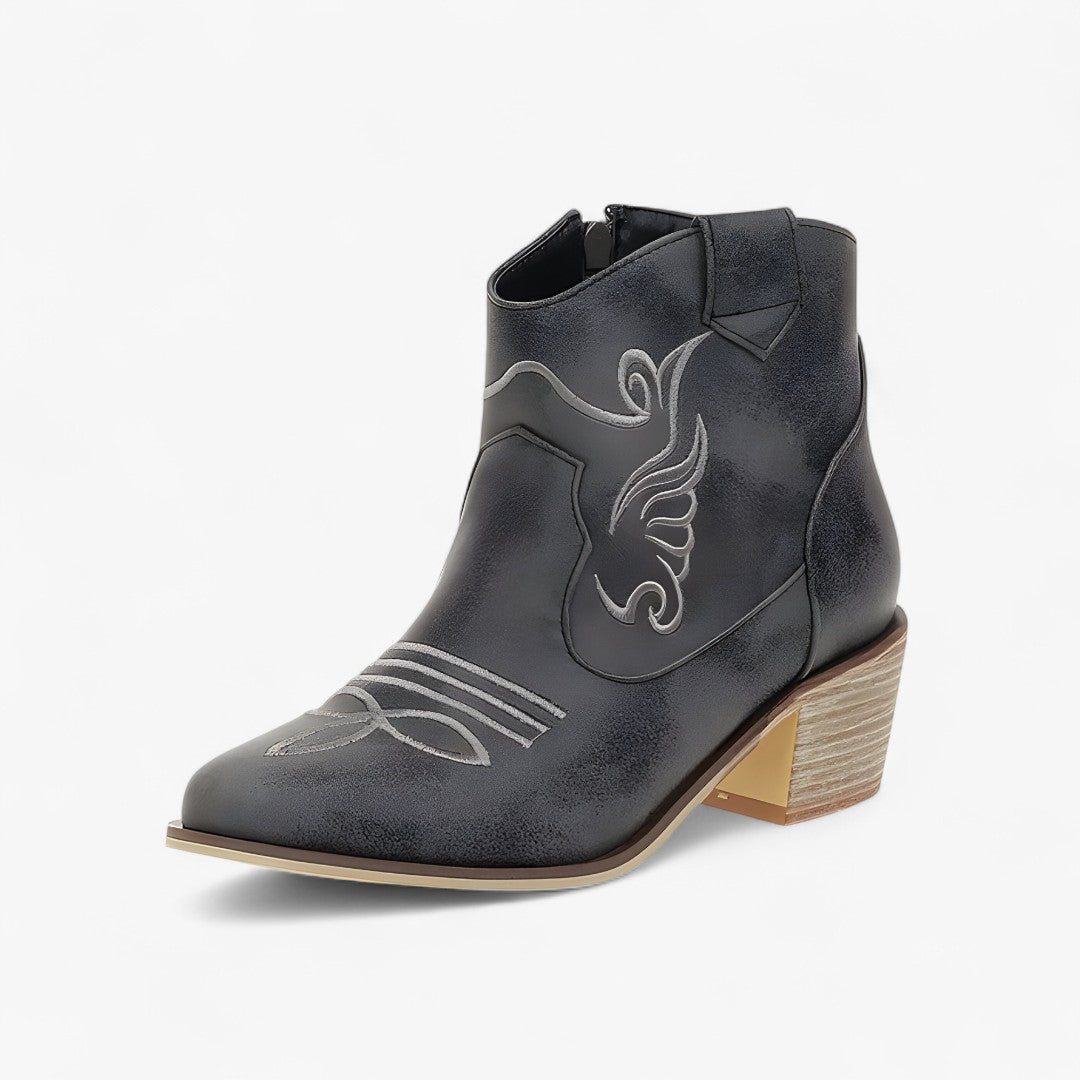 Isabel | Winter-Cowboystiefel mit spitzer Zehe für kalte Jahreszeiten