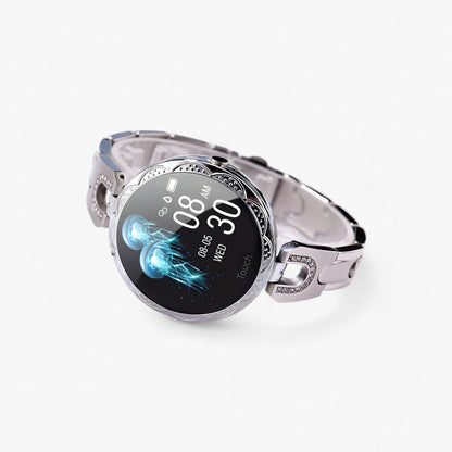 GlamFit | Smartwatch - Elegant, wasserdicht und in der Lage, den Fortschritt der Fitness zu verfolgen