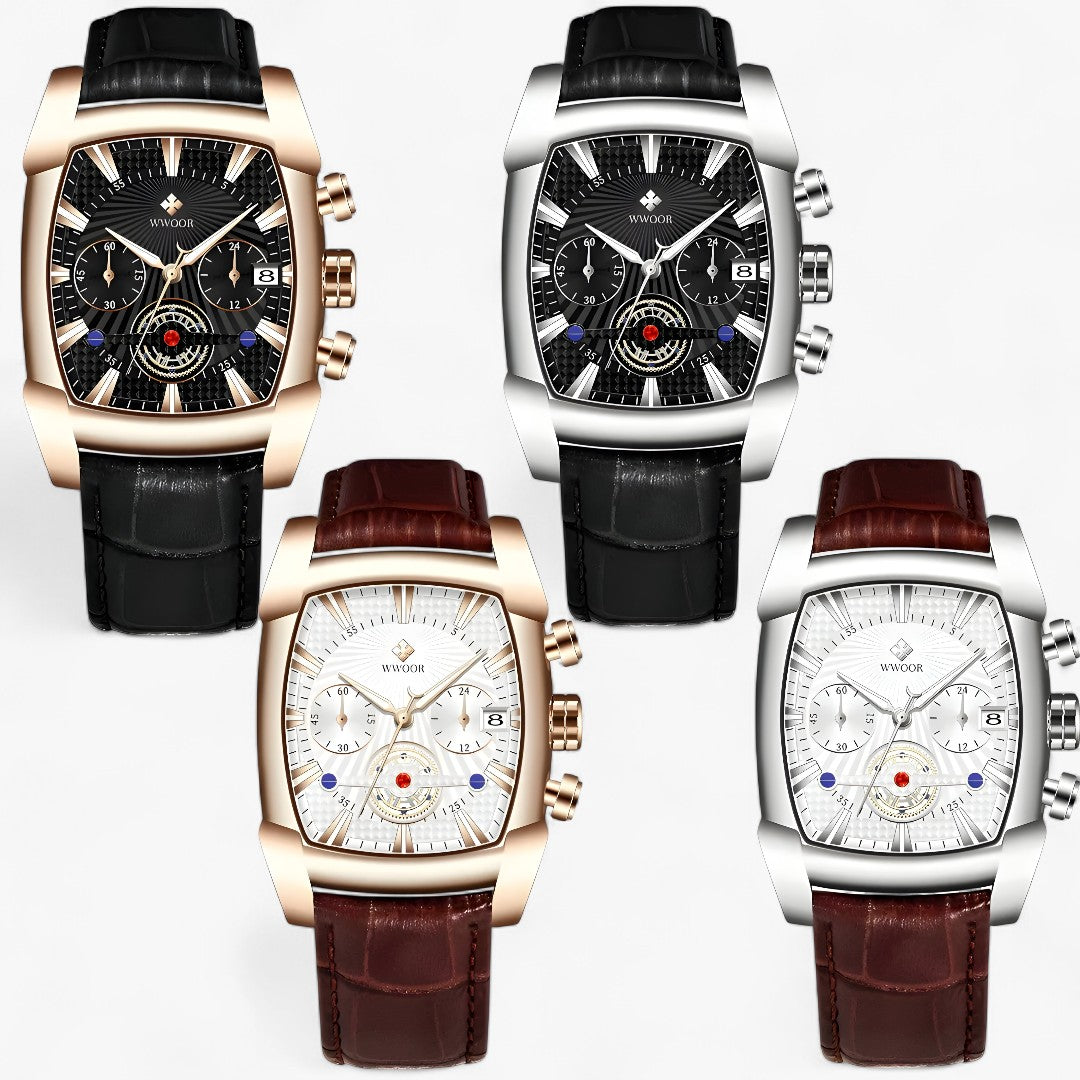 Dante | Luxuriöse Sportuhr aus Leder