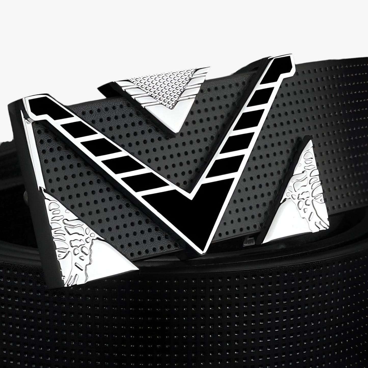 Isaac | Elegante Taillengürtel mit V-förziger goldener Schnalle