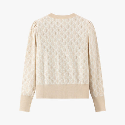 Alora | Damen-Pailletten-Cardigan: atmungsaktive Eleganz und lässiger Stil