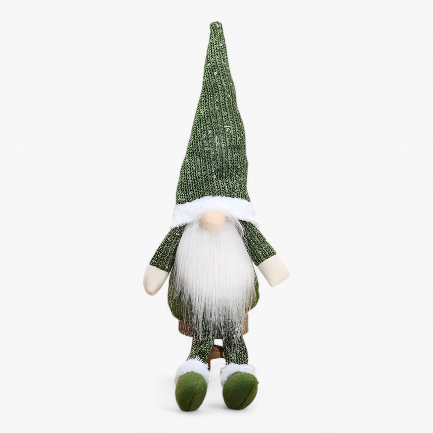 SantaFace | Weihnachtsfigur ohne Gesicht - Fügen Sie Ihren Dekorationen einen geheimn+isvollen Touch hinzu