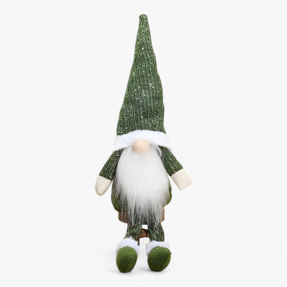 SantaFace | Weihnachtsfigur ohne Gesicht - Fügen Sie Ihren Dekorationen einen geheimn+isvollen Touch hinzu