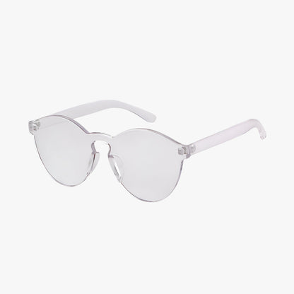 Skylar | Runde retro drahtlose Sonnenbrille