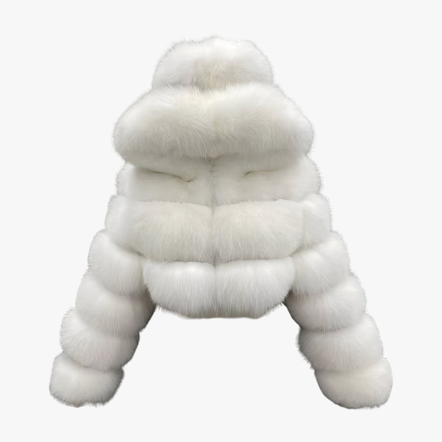 Weiche Kunstpelzjacke Schnee - Luxuriöse Wärme und Eleganz