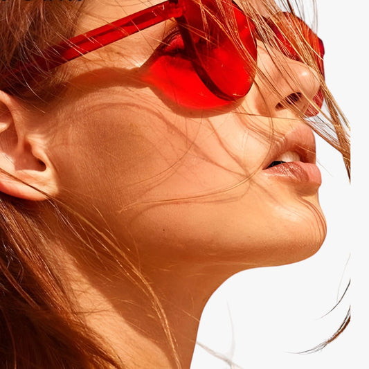 Skylar | Runde retro drahtlose Sonnenbrille