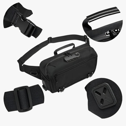 Dominick | Wasserdichter Antidiebstahl-Umhängetasche mit USB-Ladeanschluss