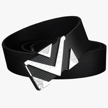 Isaac | Elegante Taillengürtel mit V-förziger goldener Schnalle