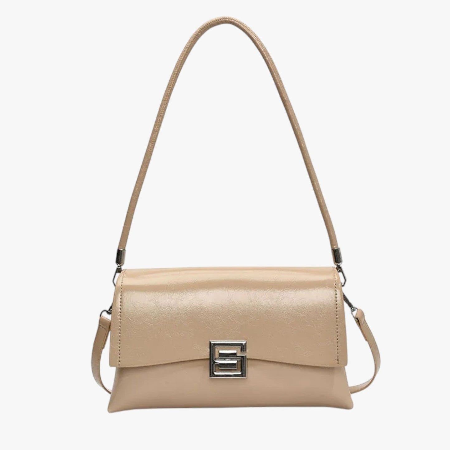 Amelia | Elegante Muschel handbag - mit luxuriöser Oberfläche für einen edlen Akzent