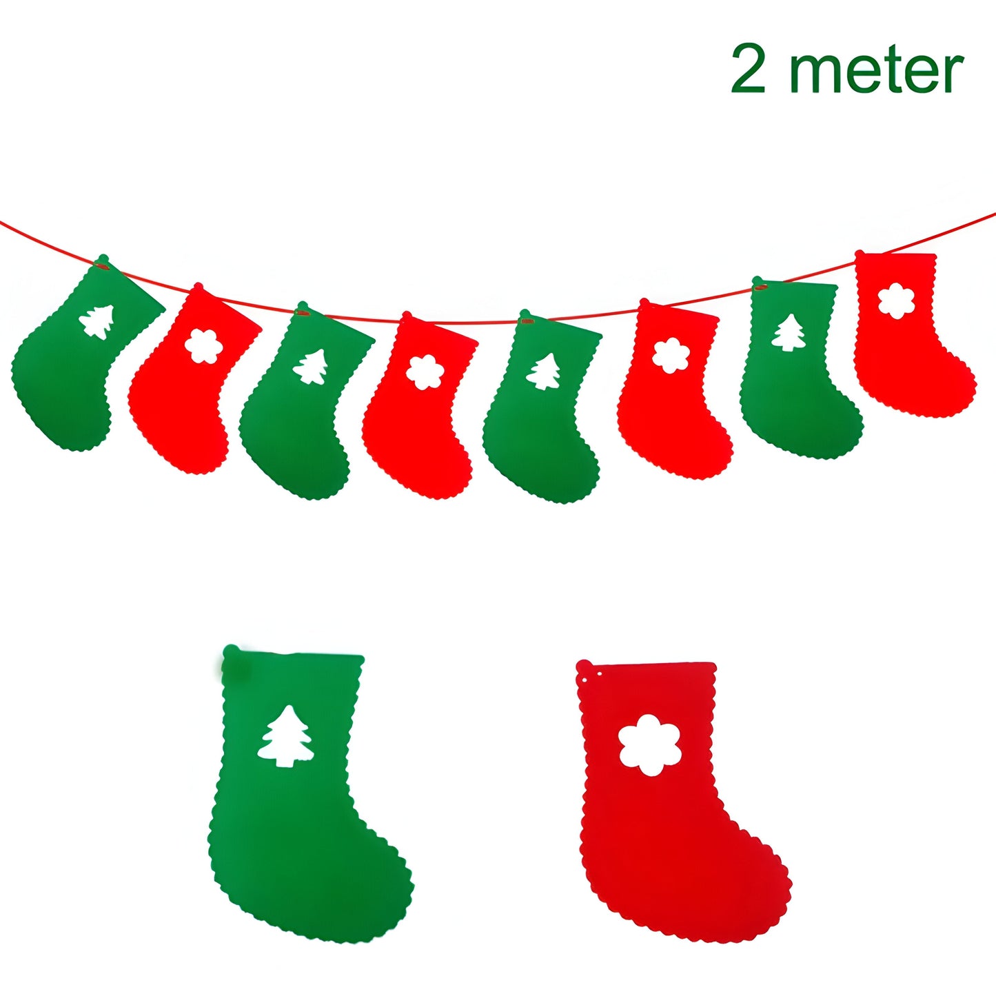 MerryBanner | Weihnachtsbanner-Girlande – verleihen Sie Ihrem Zuhause eine festliche Note