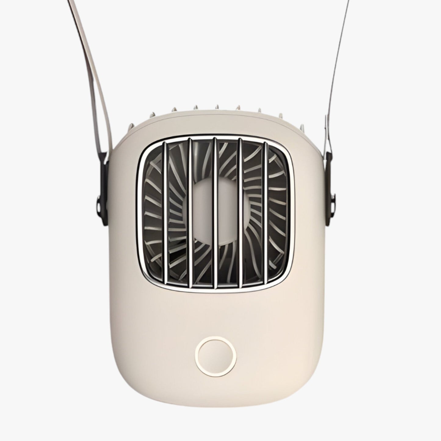 Tragbarer Nacken- und Deckenventilator - Wiederaufladbare Kühlung mit LED-Licht