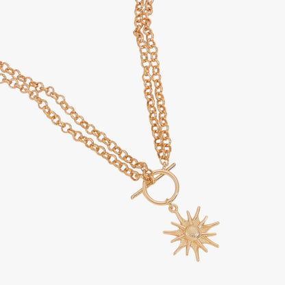 Nora | Hip-Hop-Halskette mit Sonne für mutige und individuelle Looks