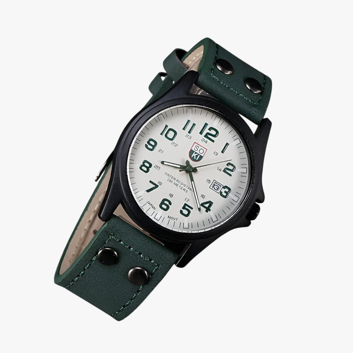 Claudio | Eleganz für den Alltag – Herrenarmbanduhr mit Datum und sportlichem Stil