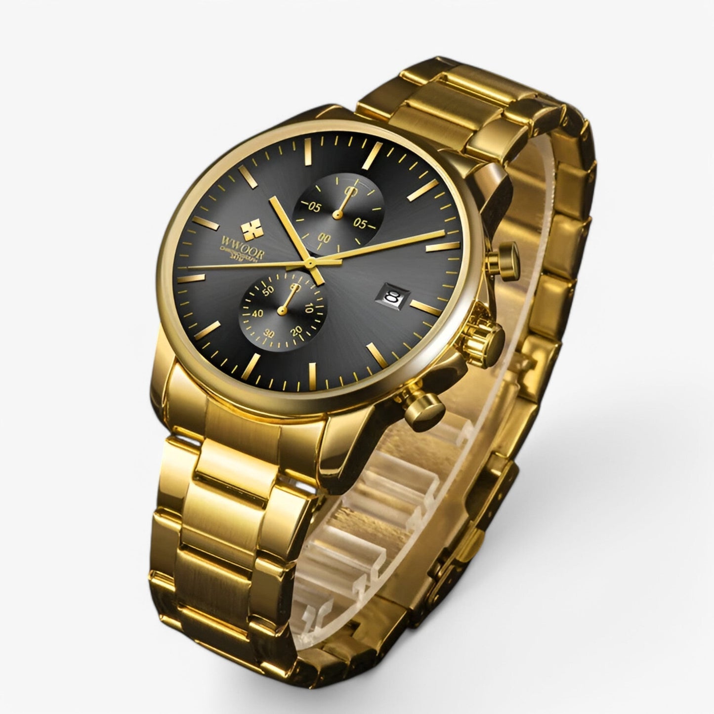 Marko | Leichter Chronograf aus rostfreiem Stahl