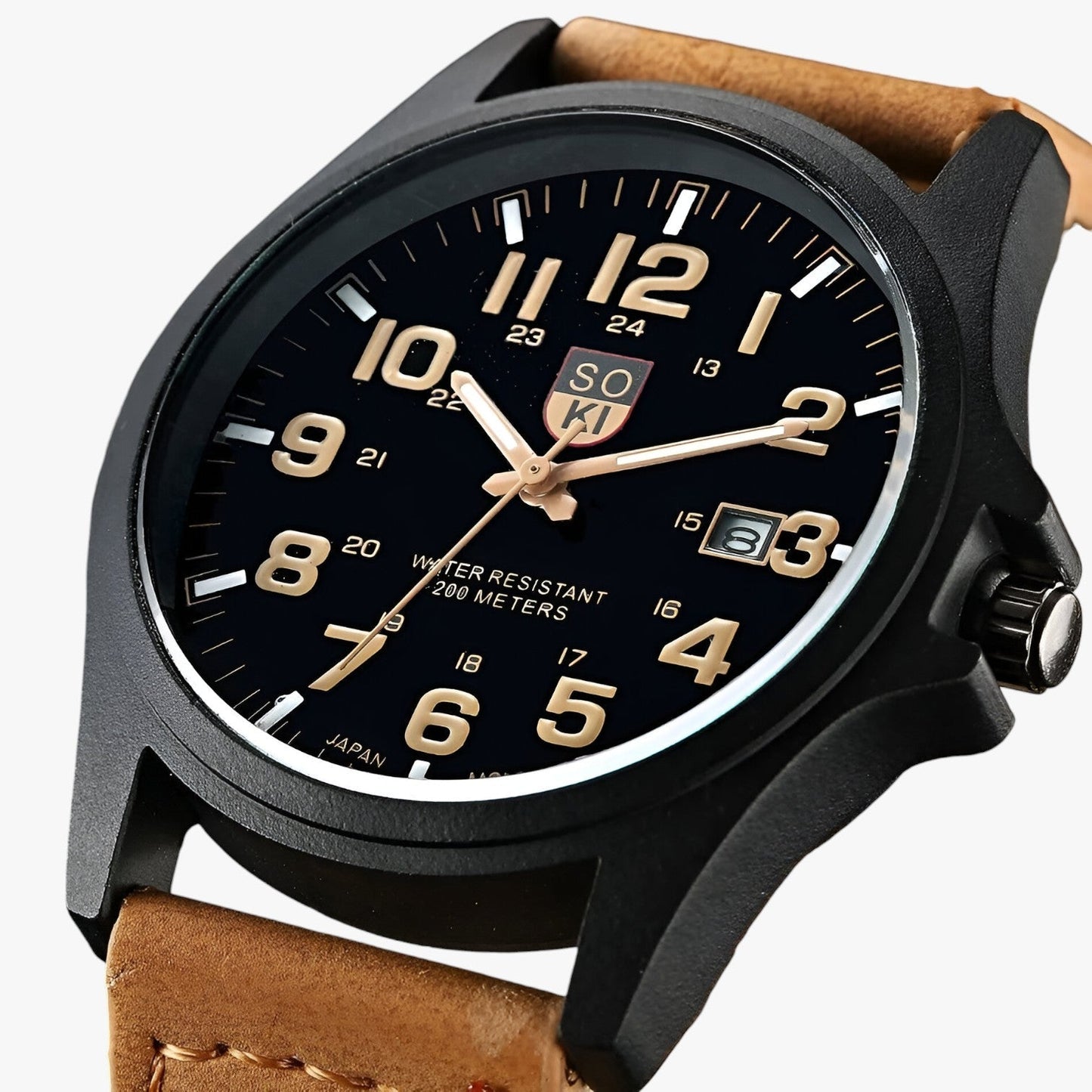 Claudio | Eleganz für den Alltag – Herrenarmbanduhr mit Datum und sportlichem Stil