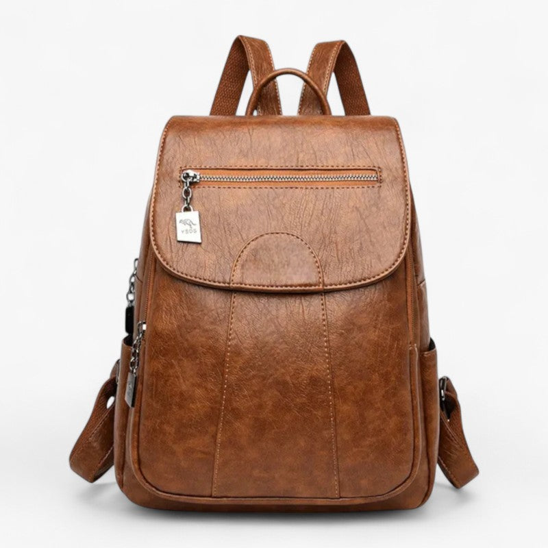 Laura | Vintage Lederrucksack – weich, stilvoll und perfekt für unterwegs
