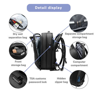 PackFlat™ | Intelligenter reisen mit dem platzsparenden Rucksack