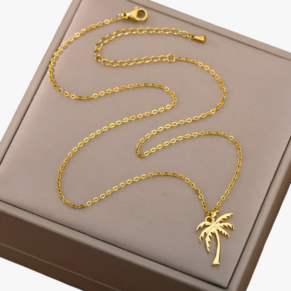 Kate | Delicata Sommerpalmen-Halskette