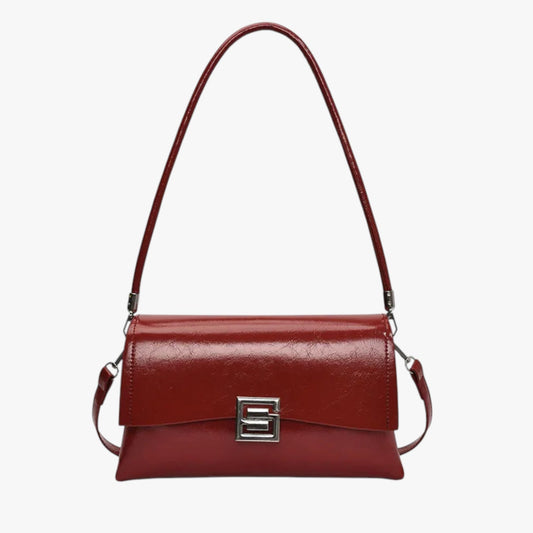 Amelia | Elegante Muschel handbag - mit luxuriöser Oberfläche für einen edlen Akzent