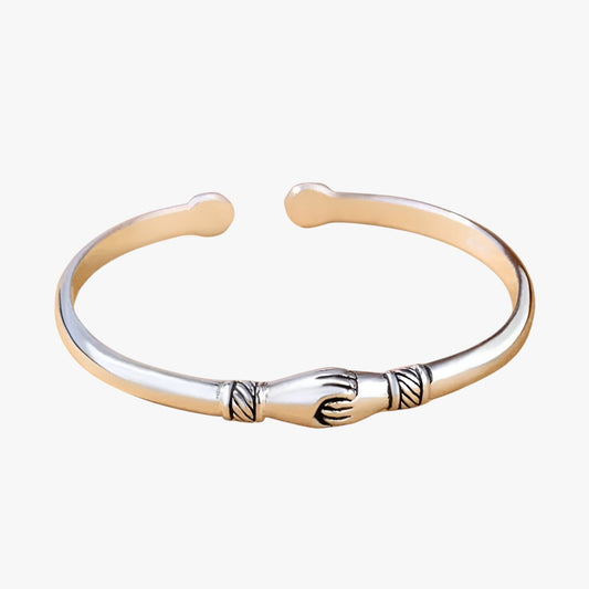 Armonia | Elegantes Freundschaftsarmband aus retro Silber