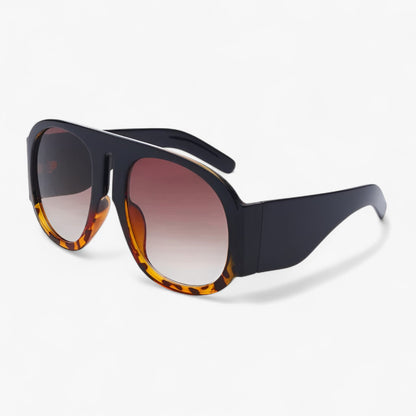 Lorenzo | Retro-Stil oversized runde Sonnenbrille